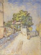 Vincent Van Gogh The Entrance of a Belvedere (nn04) oil